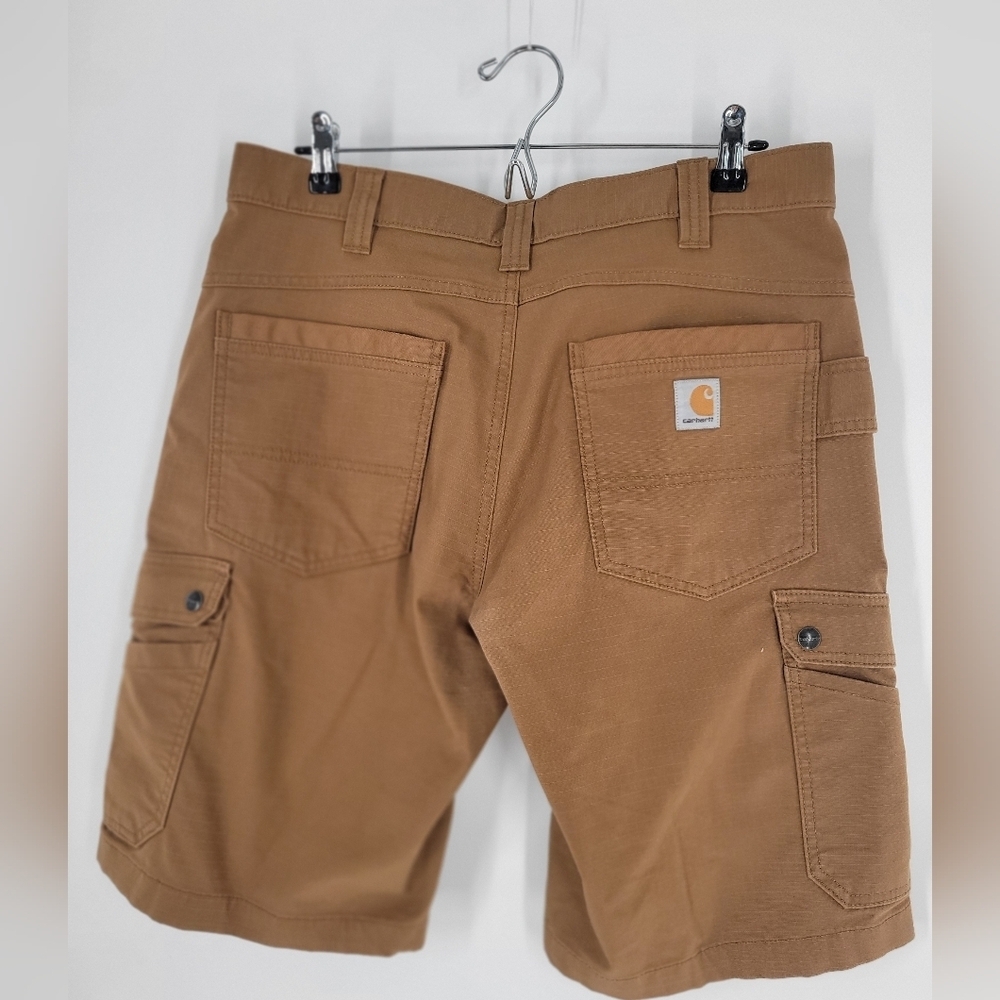 Cargo Rugged Flex Relaxed Fit Ripstop Cargo Work Shorts Size 33 - Picture 3 of 3